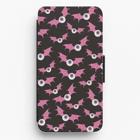 Bat Eye Pattern Flip / Wallet Phone Case Phone Accessory Elegant Accent