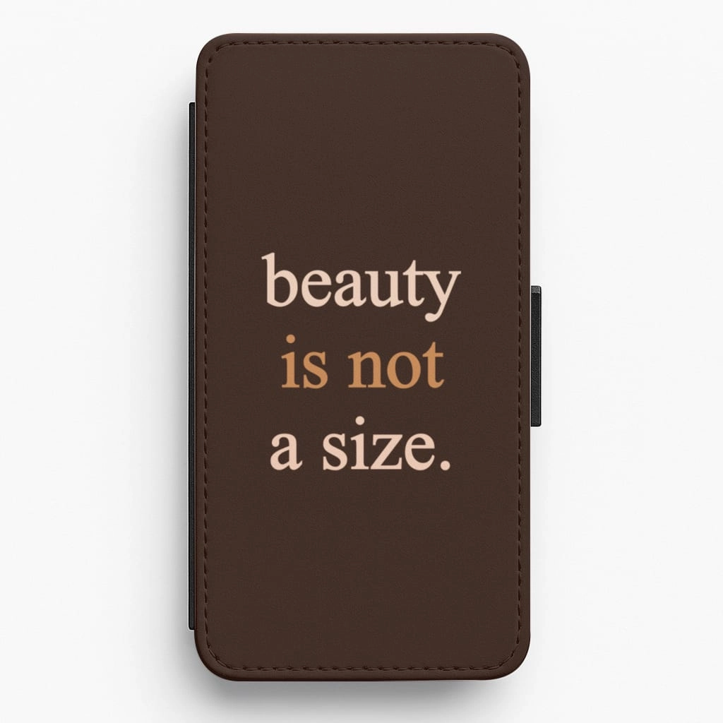 Beauty Is Not A Size - Nudes Flip / Wallet Phone Case Flexible Comfort Sleek Guard