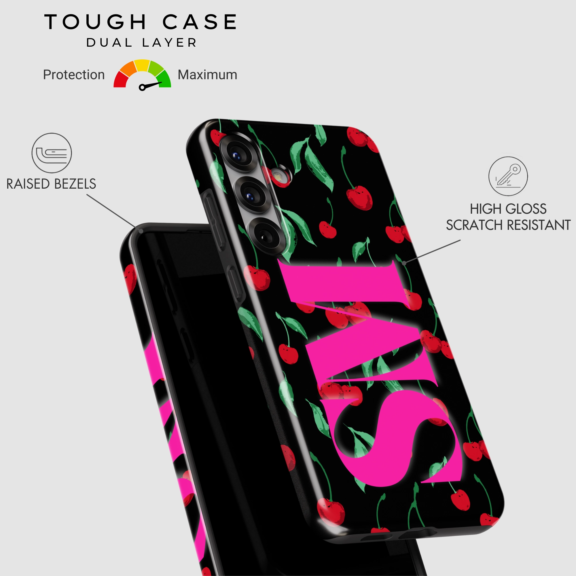 Berry Bold Matte Coating