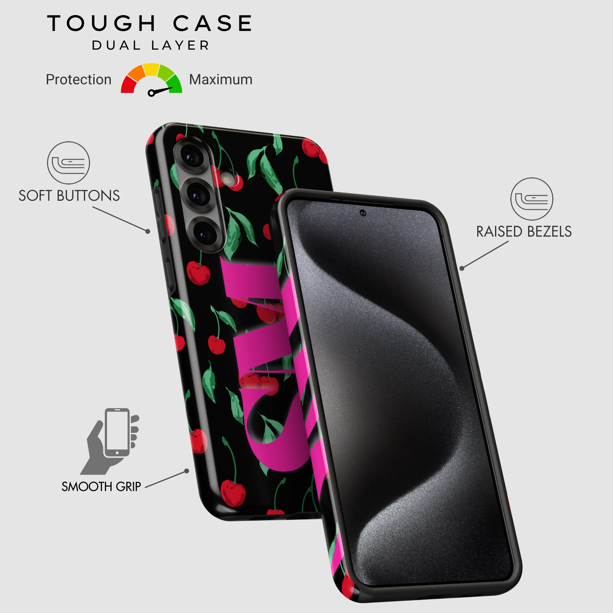 Berry Bold Polished Edge