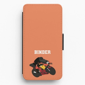 Stylish Touch Binder - Motorbike Flip / Wallet Phone Case