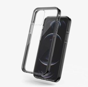 Screen Protection Max Plus Black Clear for iPhone 12 Pro Max Cases TAFFYCA Series