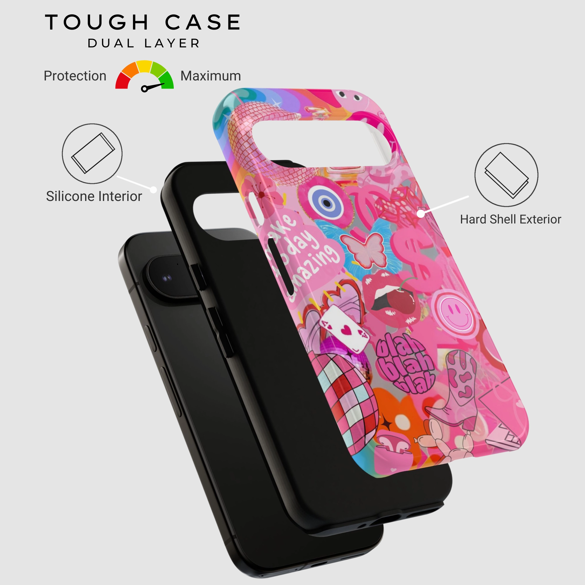 Blah Blah Babe Compact Texture Layer Portable Accessory