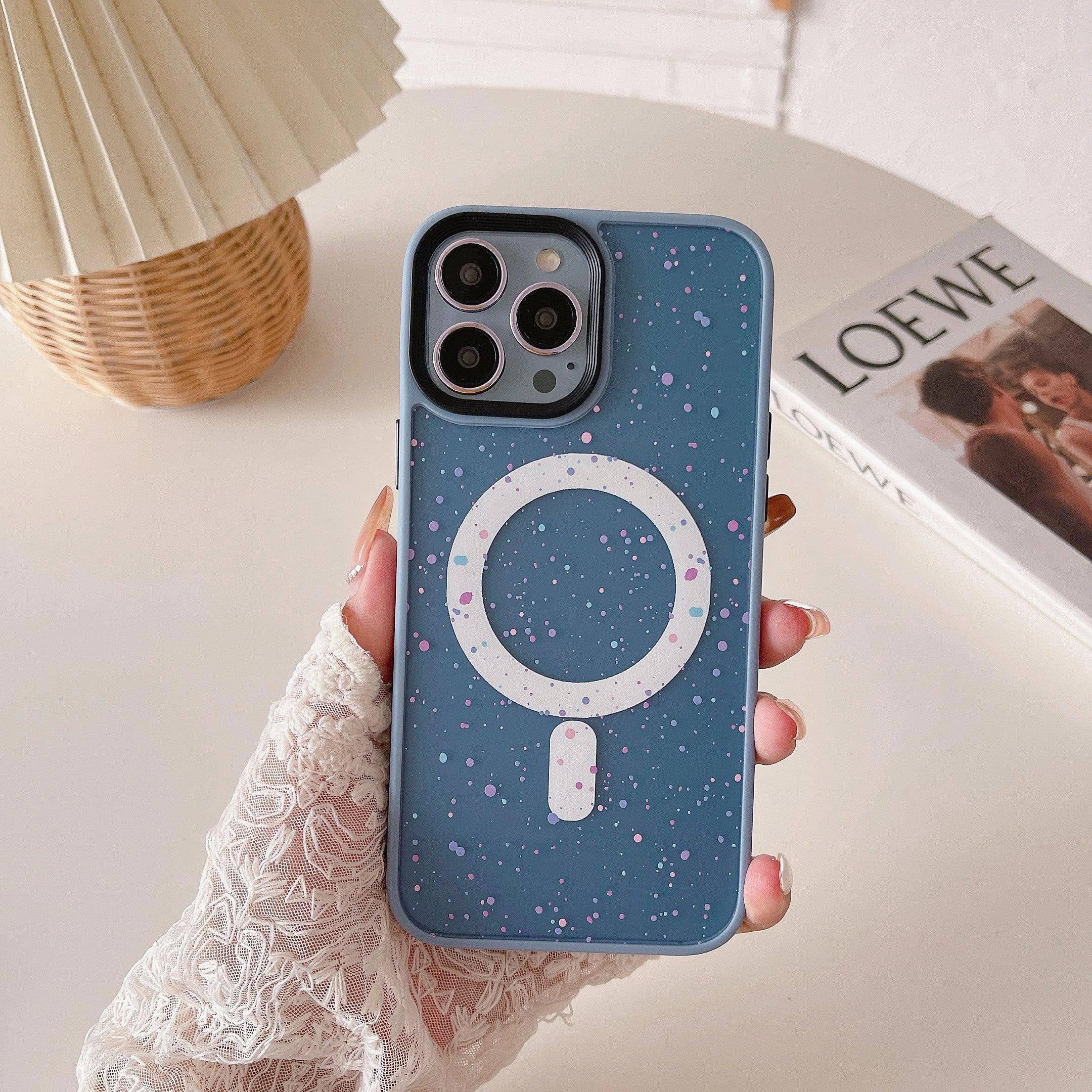 Protective Texture Layer Protective Pattern Texture Blue Canvas