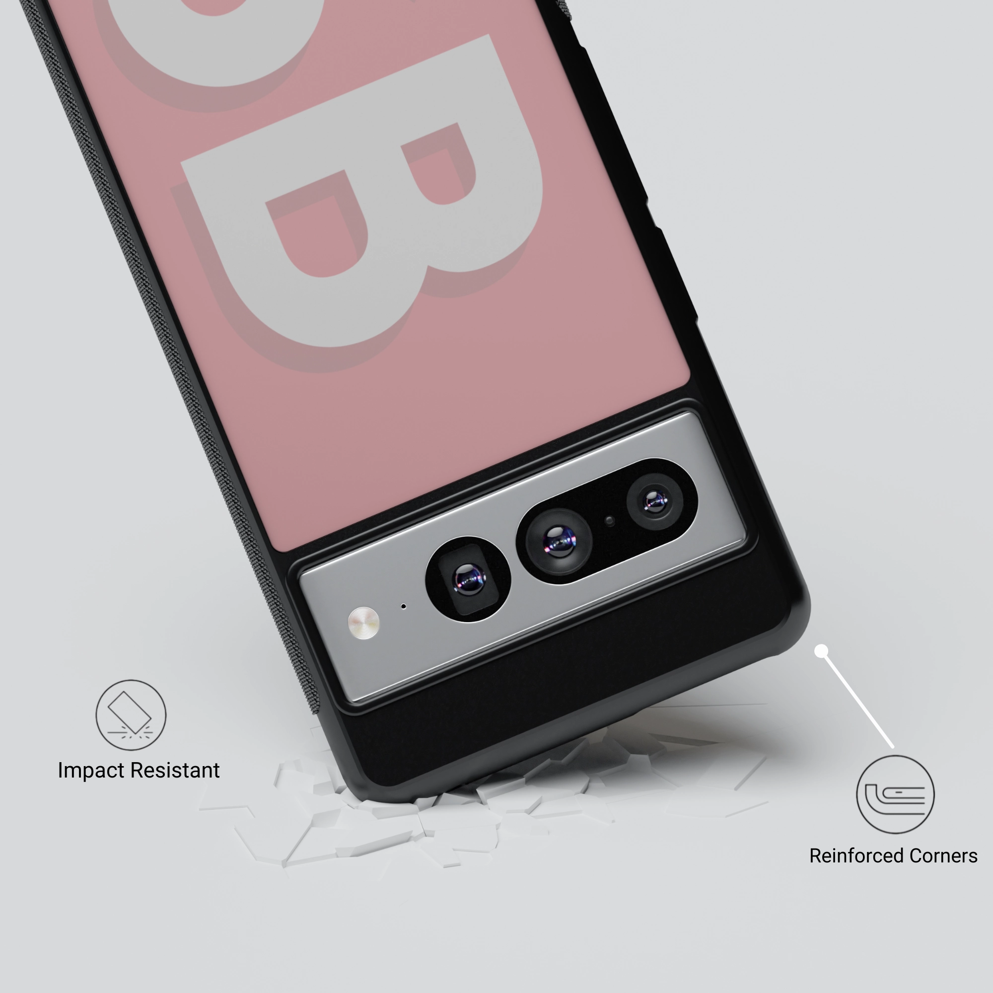 Shock Frame Blush Monogram