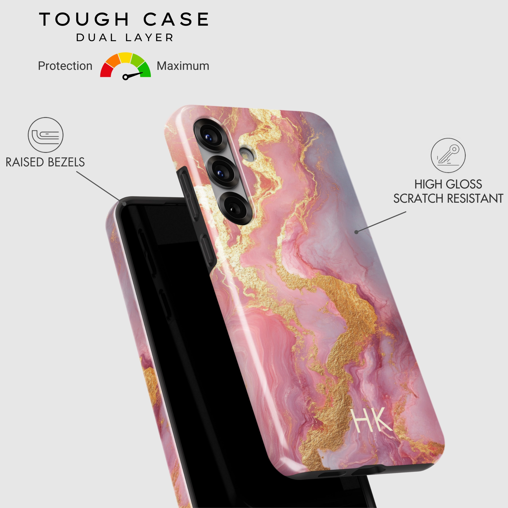 Shock Surface Fashion Forward Blush Royale