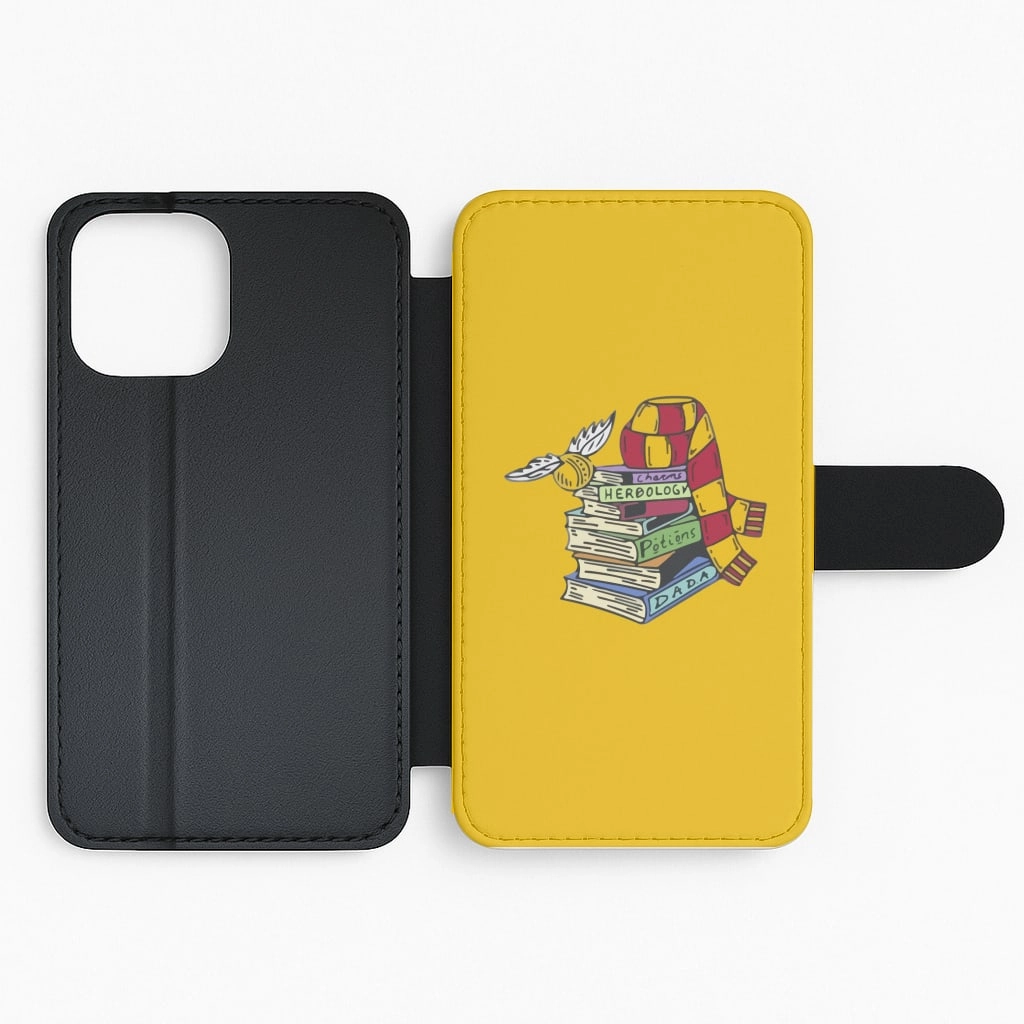 Book Stack Flip / Wallet Phone Case Versatile Design Smooth Grip