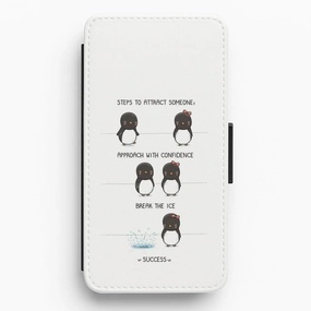 Break The Ice - Funny Pun Flip Wallet Phone Case Matte Surface