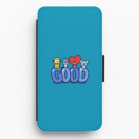 BT21 Good - BTS Flip / Wallet Phone Case Compact Style