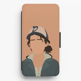 Comfort Grip Clementine - TWD Flip / Wallet Phone Case