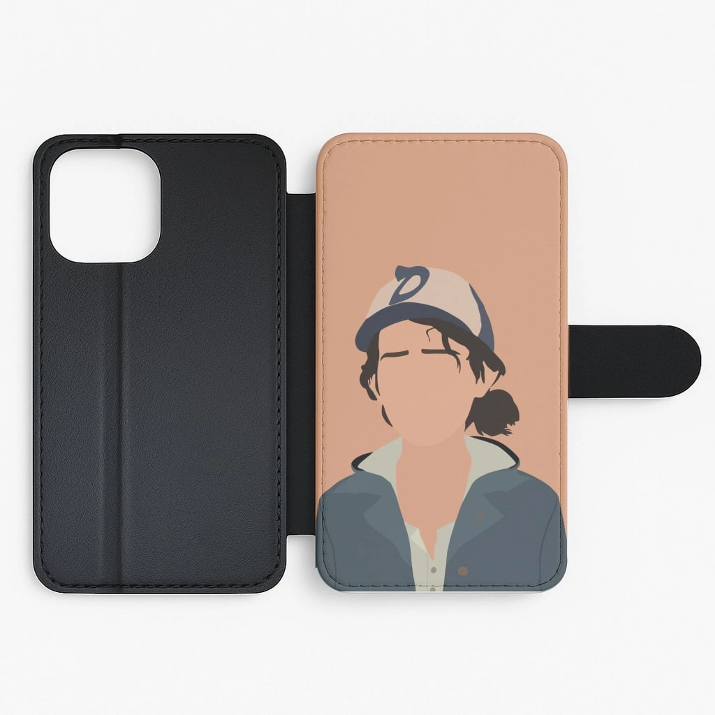 Clementine - TWD Flip / Wallet Phone Case Comfort Texture Pocket Friendly