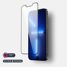 touch screen NanoArmour for iPhone 13 Pro Max Screen Protector Antimicrobial Anti-Dust Edge-to-Edge