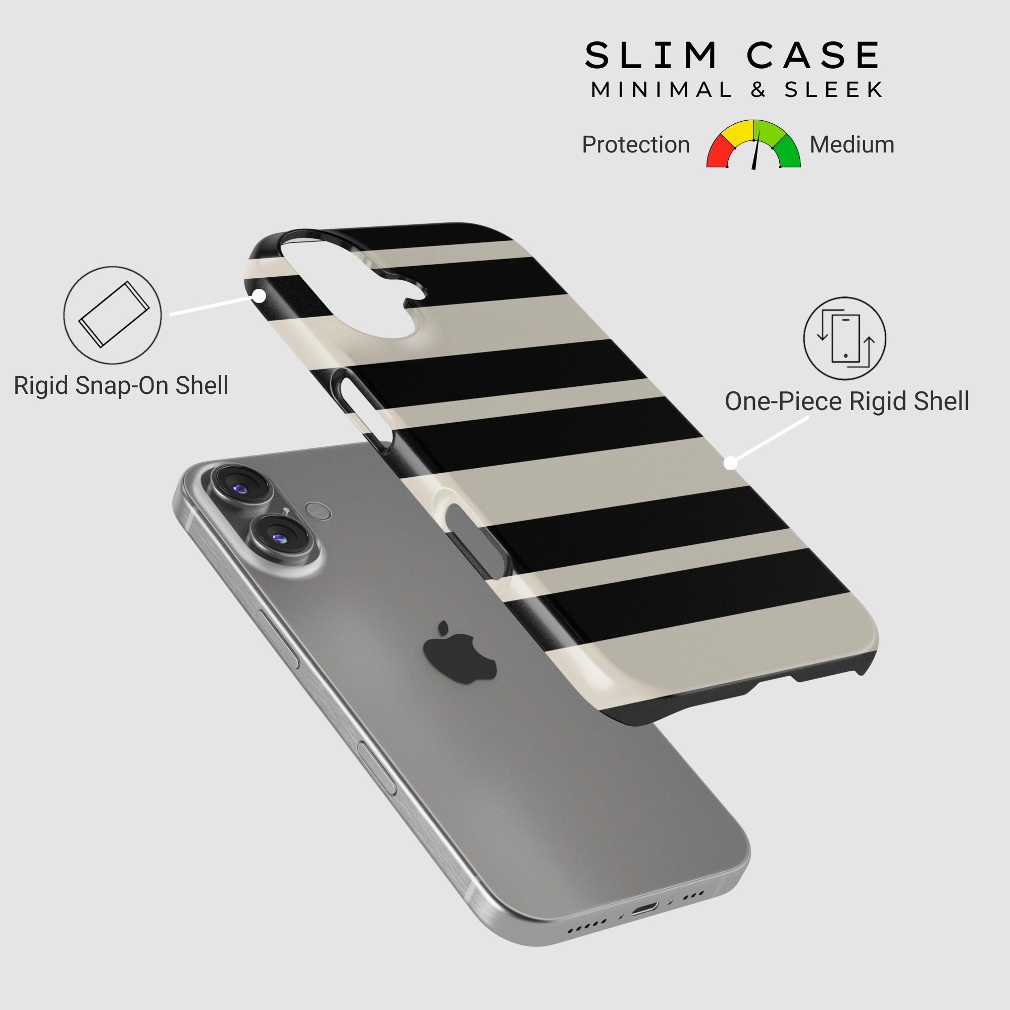 Modern Streak Smooth Look Textured Finish