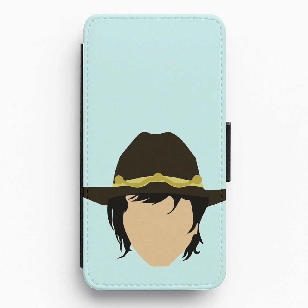 Daily Essential Carl Grimes - TWD Flip / Wallet Phone Case