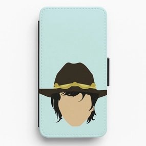Daily Essential Carl Grimes - TWD Flip / Wallet Phone Case
