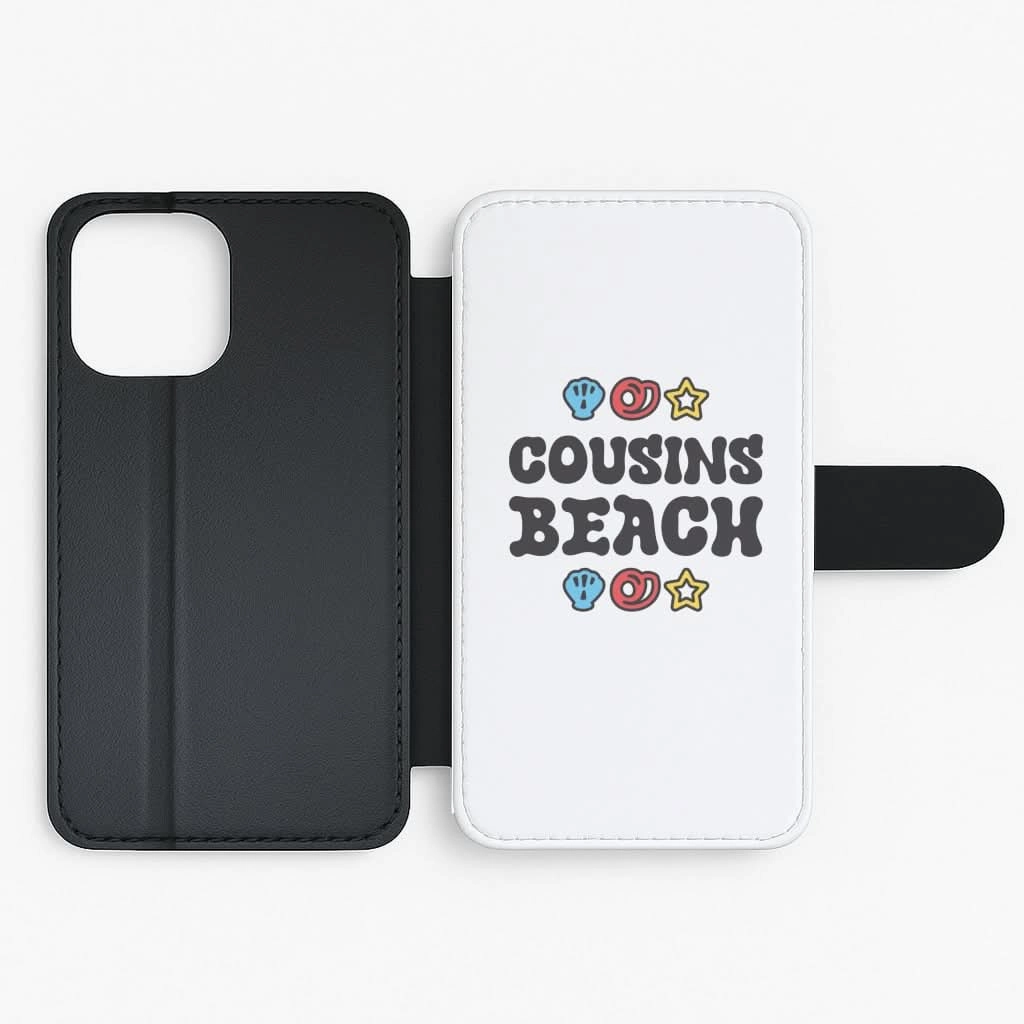 Ultra Thin Cartoon Cousins Beach Flip / Wallet Phone Case