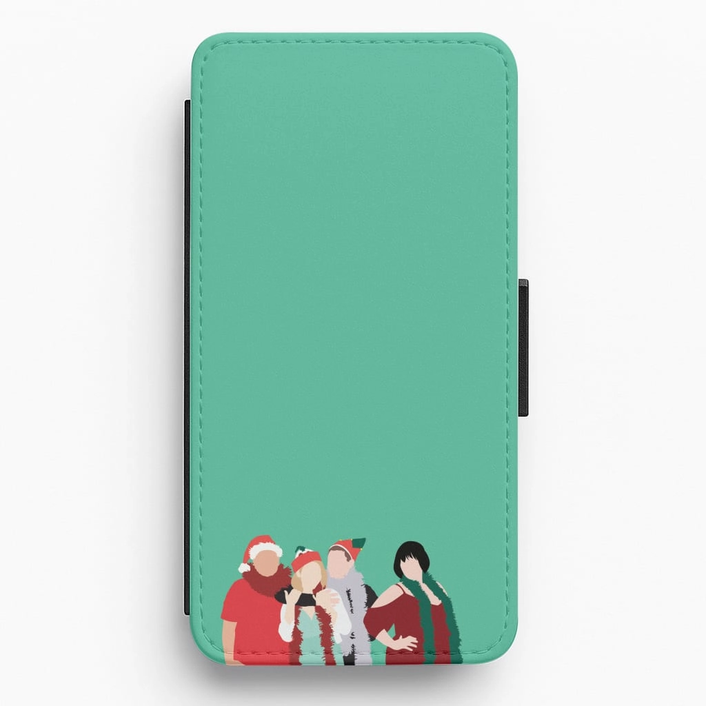 Cast Flip / Wallet Phone Case Gloss Touch Unique Texture