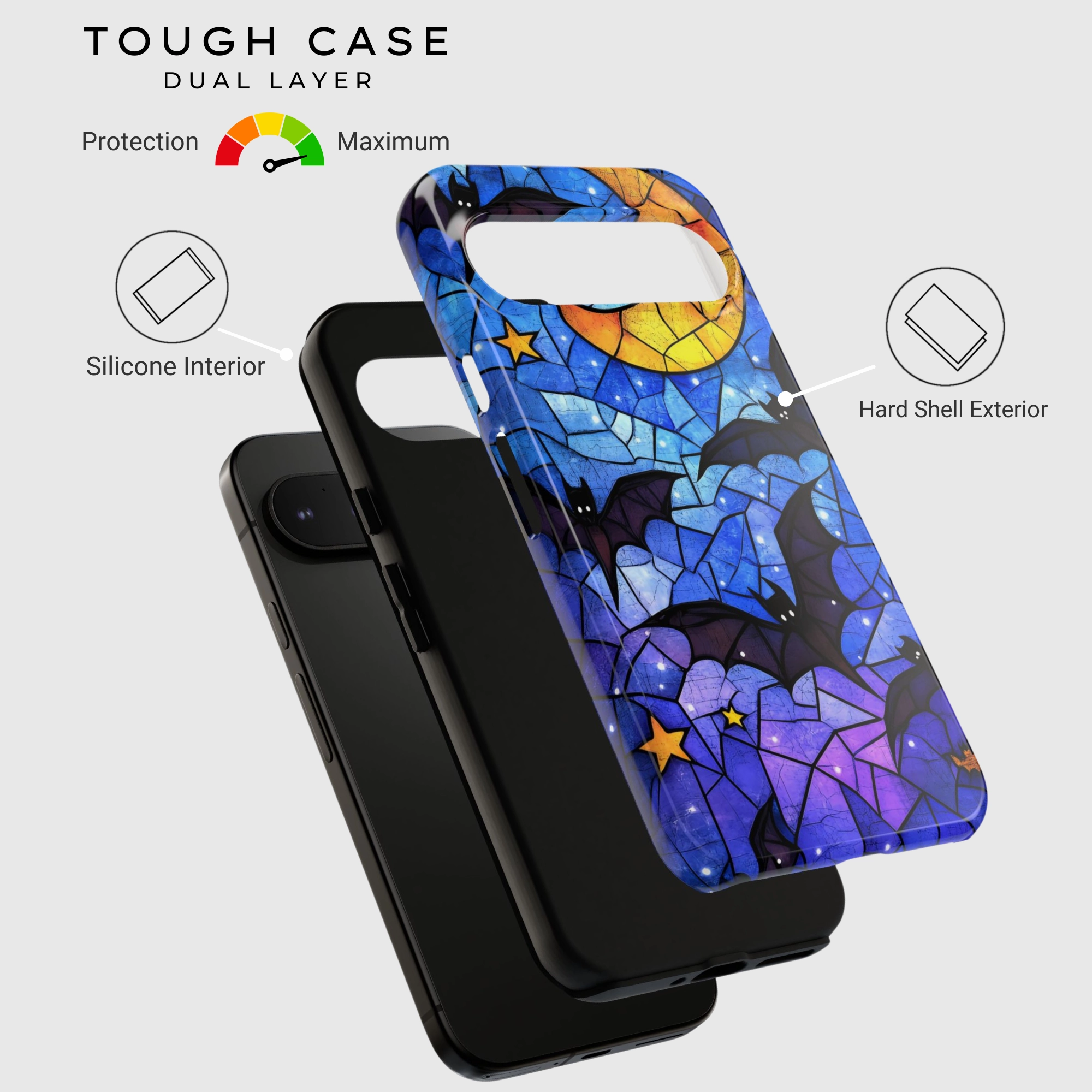 Grip Safe Matte Look Finish Celeste