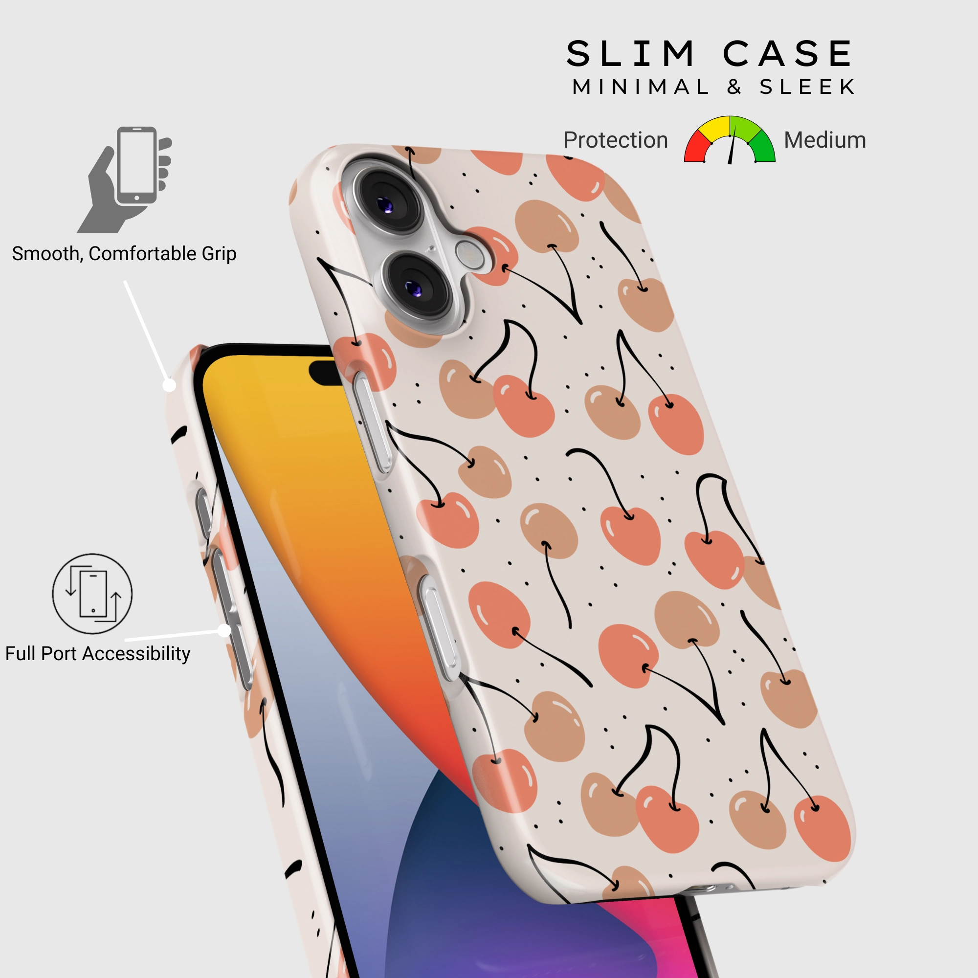 Cherry Cream Modern Build Texture Student Friendly