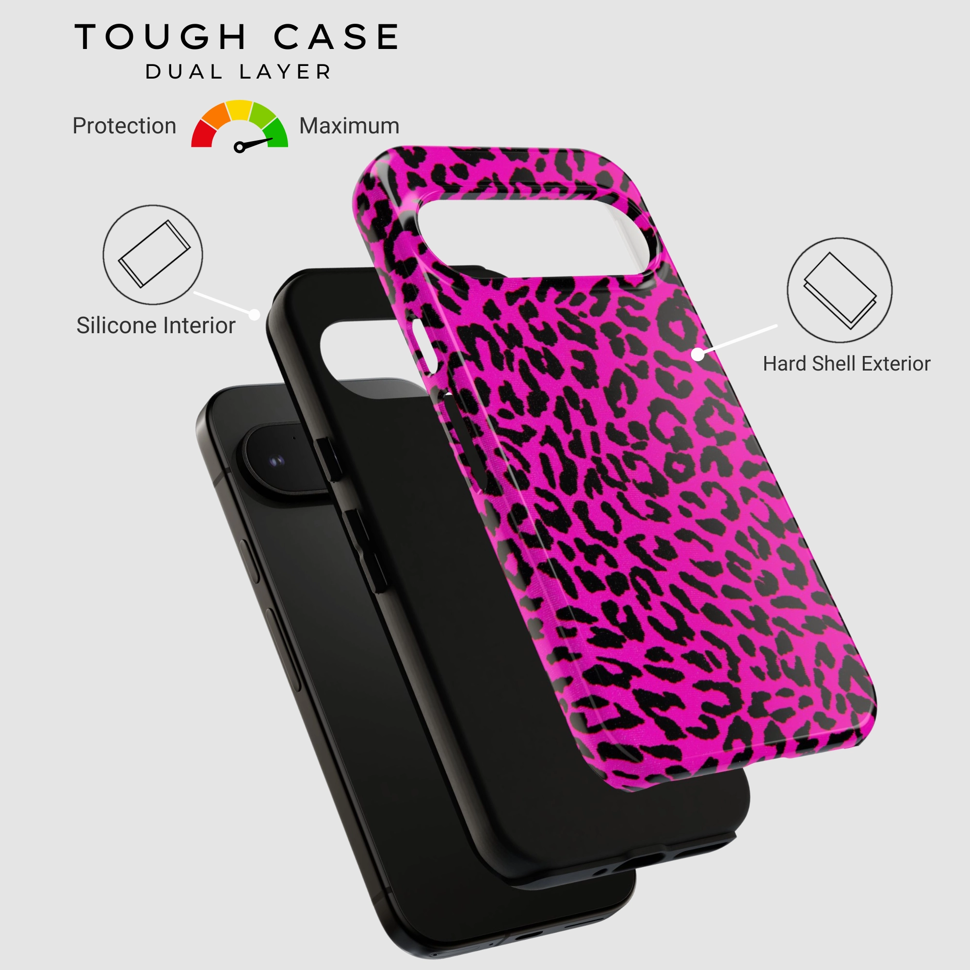 Matte Pattern Layer Tough Exterior Electric Wildcat