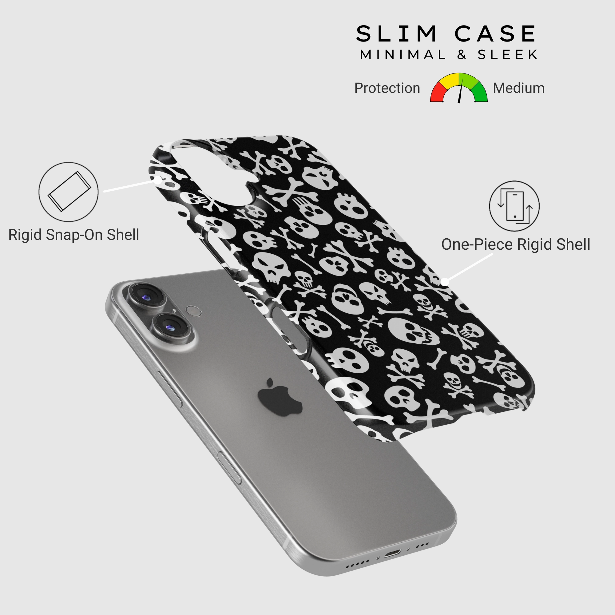 Haunt Mode Clear Design Elegant Layer Texture