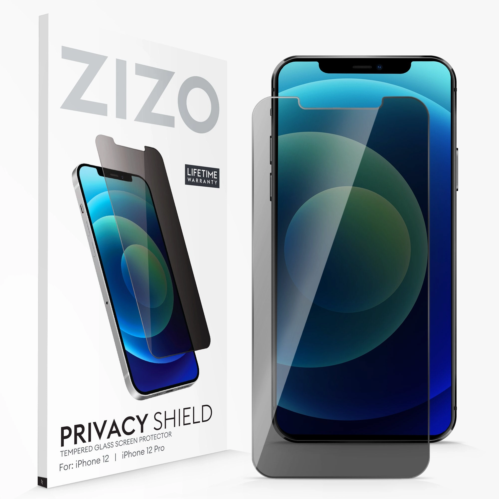 ZIZO PRIVACY TEMPERED GLASS Screen Protector for iPhone 12 / iPhone 12 Pro - Privacy Durable structure