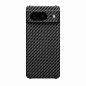 Wireless Charging Compatible Aramid Fiber Pixel 8 Thin Case