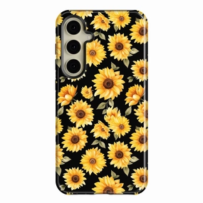 Stylish Grip Texture Golden Bloom