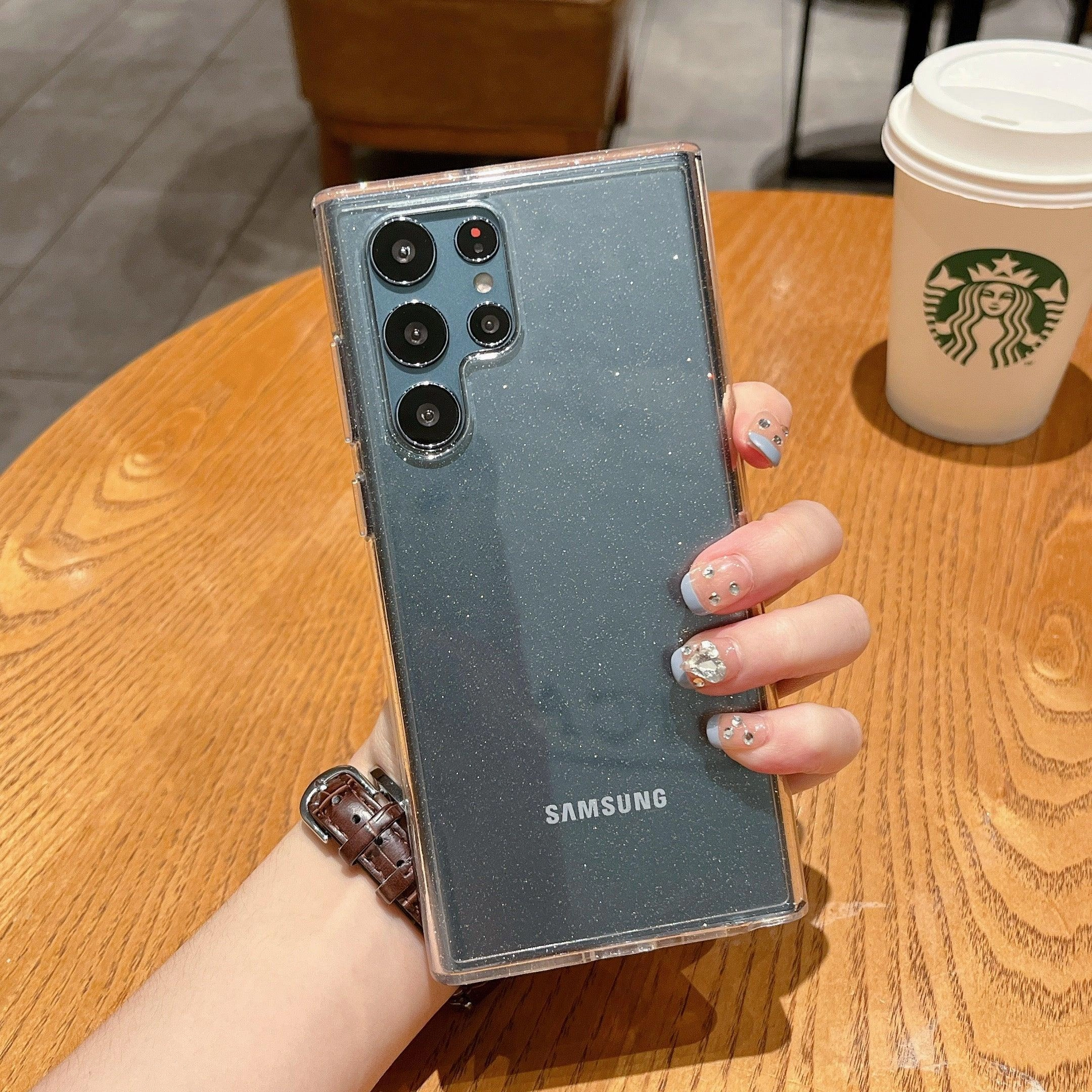 Soft Protection Clear Glitter Armor