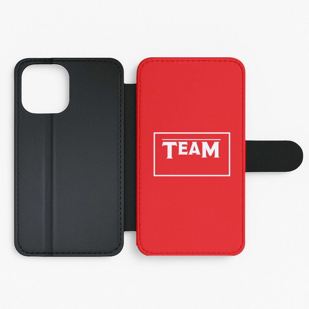 Hybrid Edge Finish Stylish Detail Team - Stranger Things Personalised Flip / Wallet Phone Case