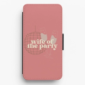 Handheld device Dual Layer Wife Of The Party - Bridal Flip / Wallet Phone Case