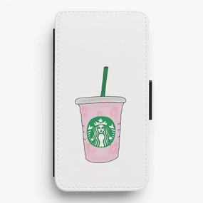 Coffee Pinkity Drinkity - James Charles Flip / Wallet Phone Case Lightweight Protection