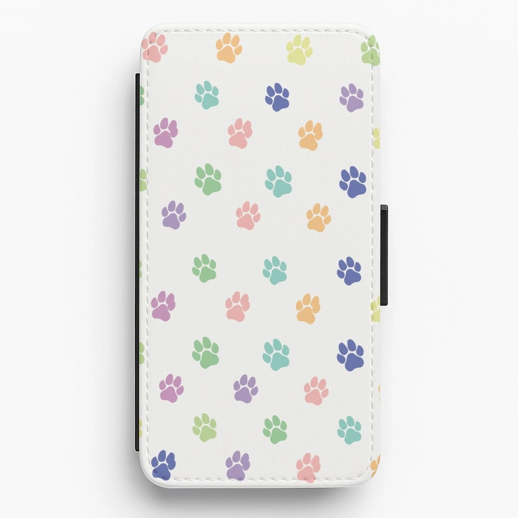 Smooth Form Texture Coloured patterns - Dog Patterns Flip / Wallet Phone Case