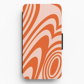 Compact Design Marble Pattern Colourful Abstract Pattern I Flip / Wallet Phone Case