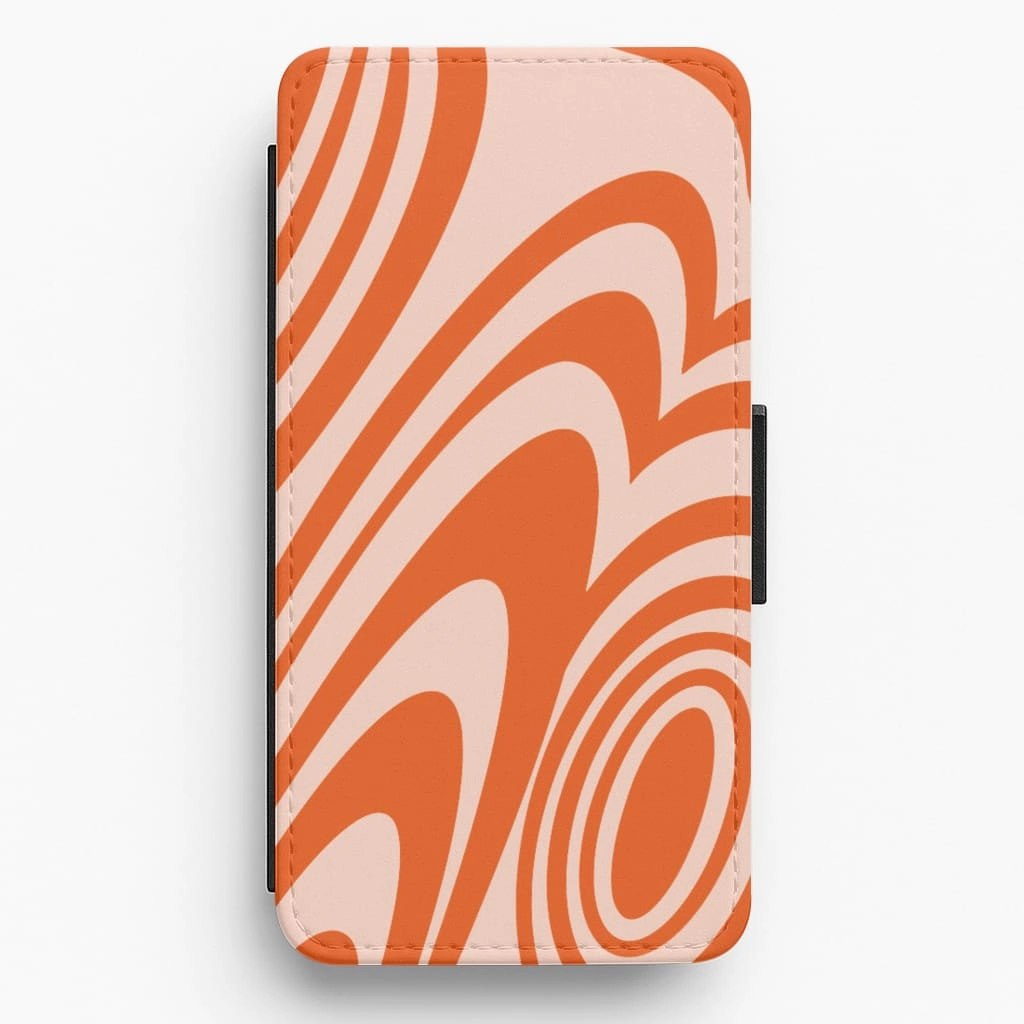 Compact Design Marble Pattern Colourful Abstract Pattern I Flip / Wallet Phone Case