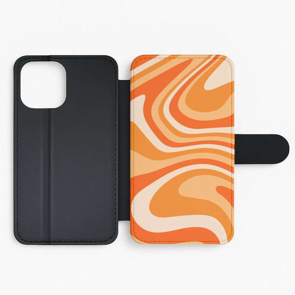 Colourful Abstract Pattern XI Flip / Wallet Phone Case Comfort Pattern Texture