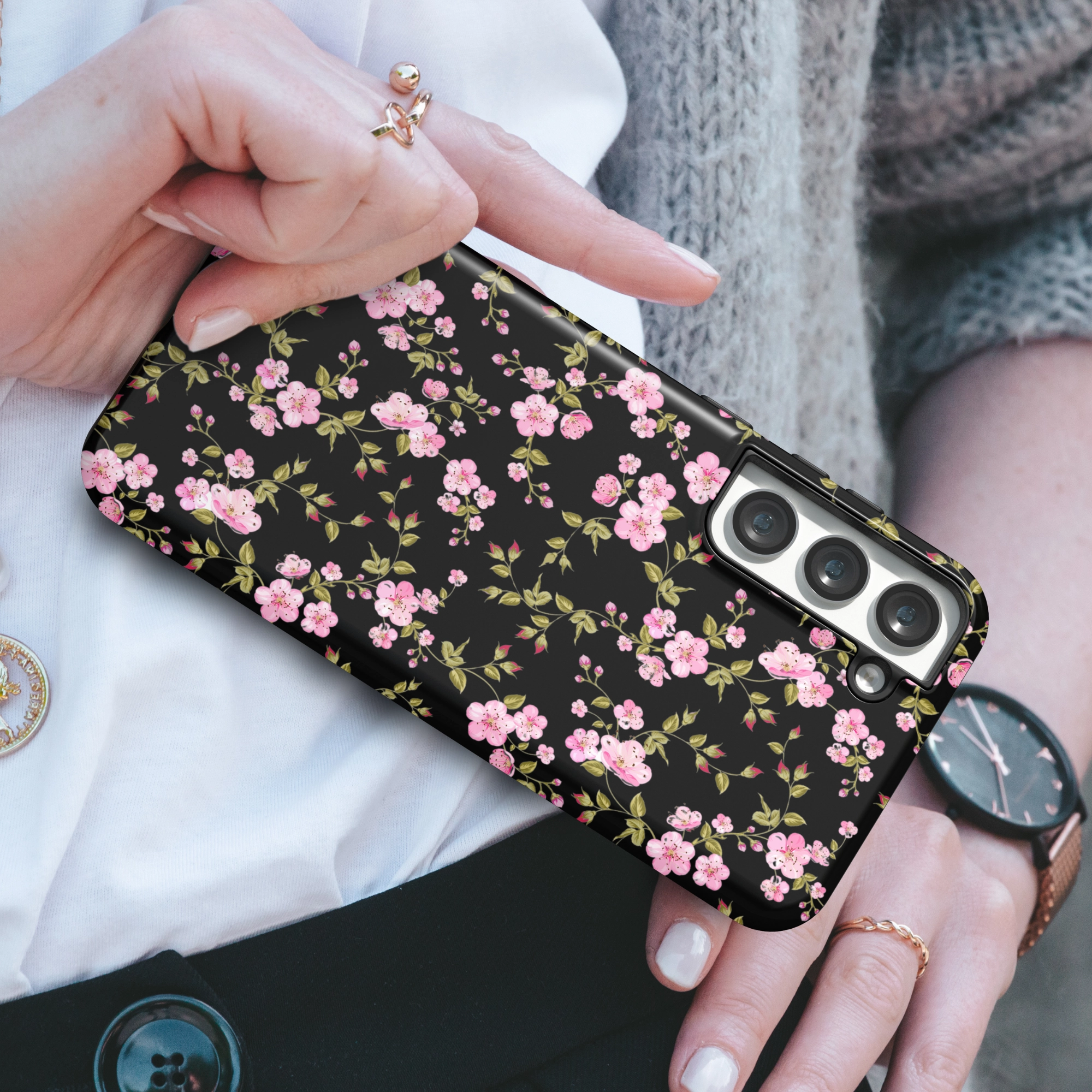 Protective Lining Shockproof Corners Pretty in Pink