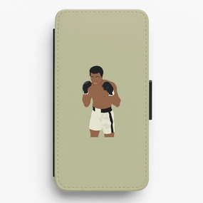 Ali - Boxing Flip / Wallet Phone Case Unique Pattern Soft Grip Finish