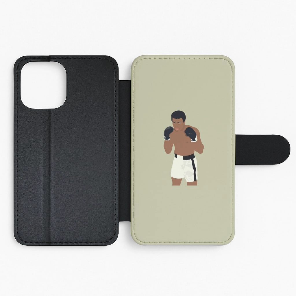 Artistic Design Protective Pattern Texture Ali - Boxing Flip / Wallet Phone Case