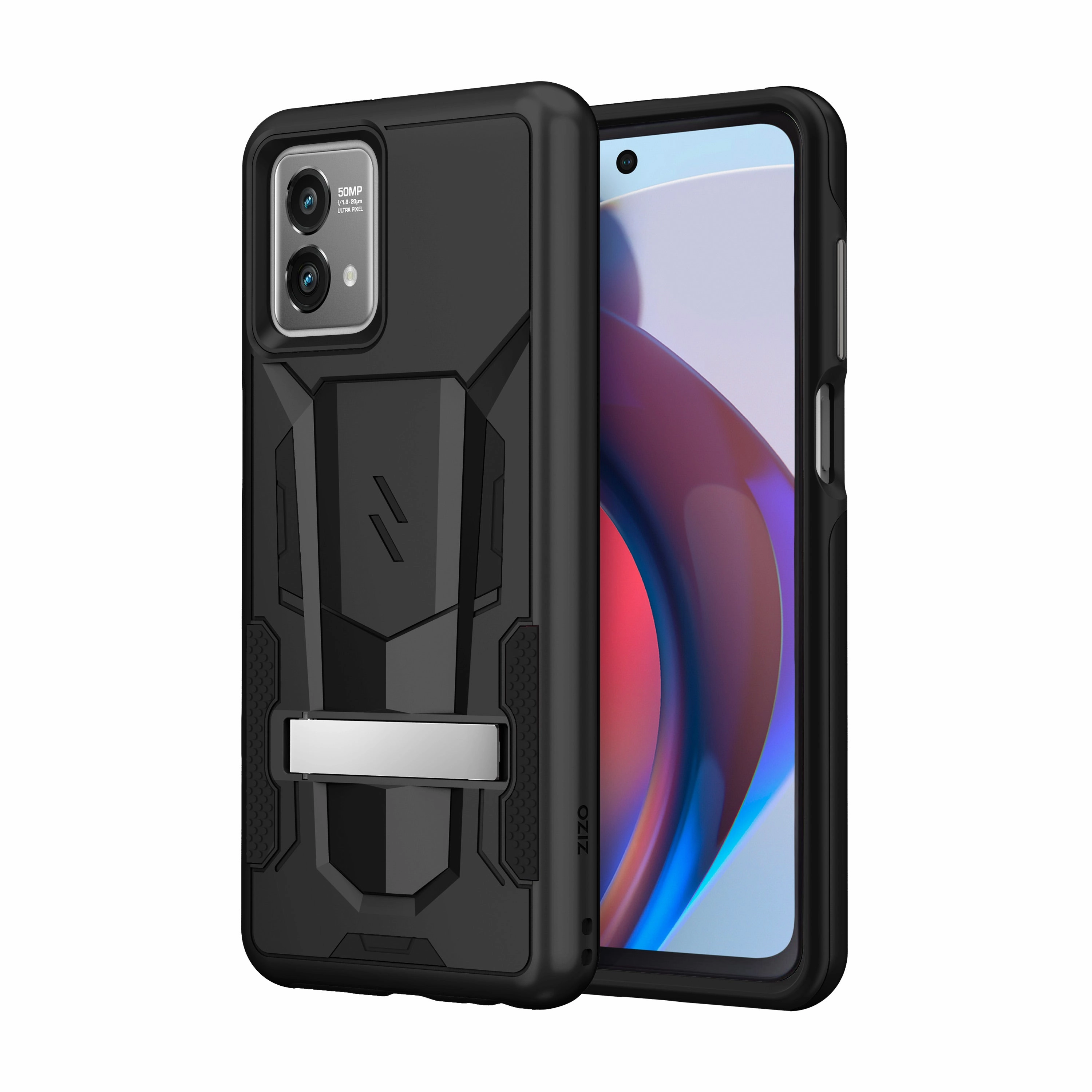 ZIZO TRANSFORM Series moto g stylus (2023) Case - Black Durable Material Refined Shield