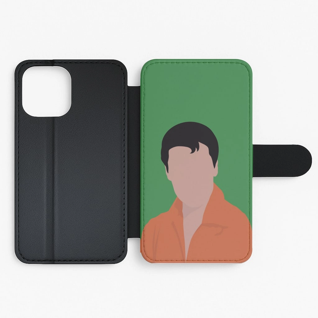 Faceless Elvis Flip / Wallet Phone Case Sporty Design