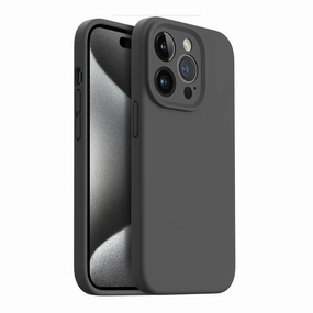 iPhone 14 Pro Max Silicone Case Luxury Grip Matte Texture Finish