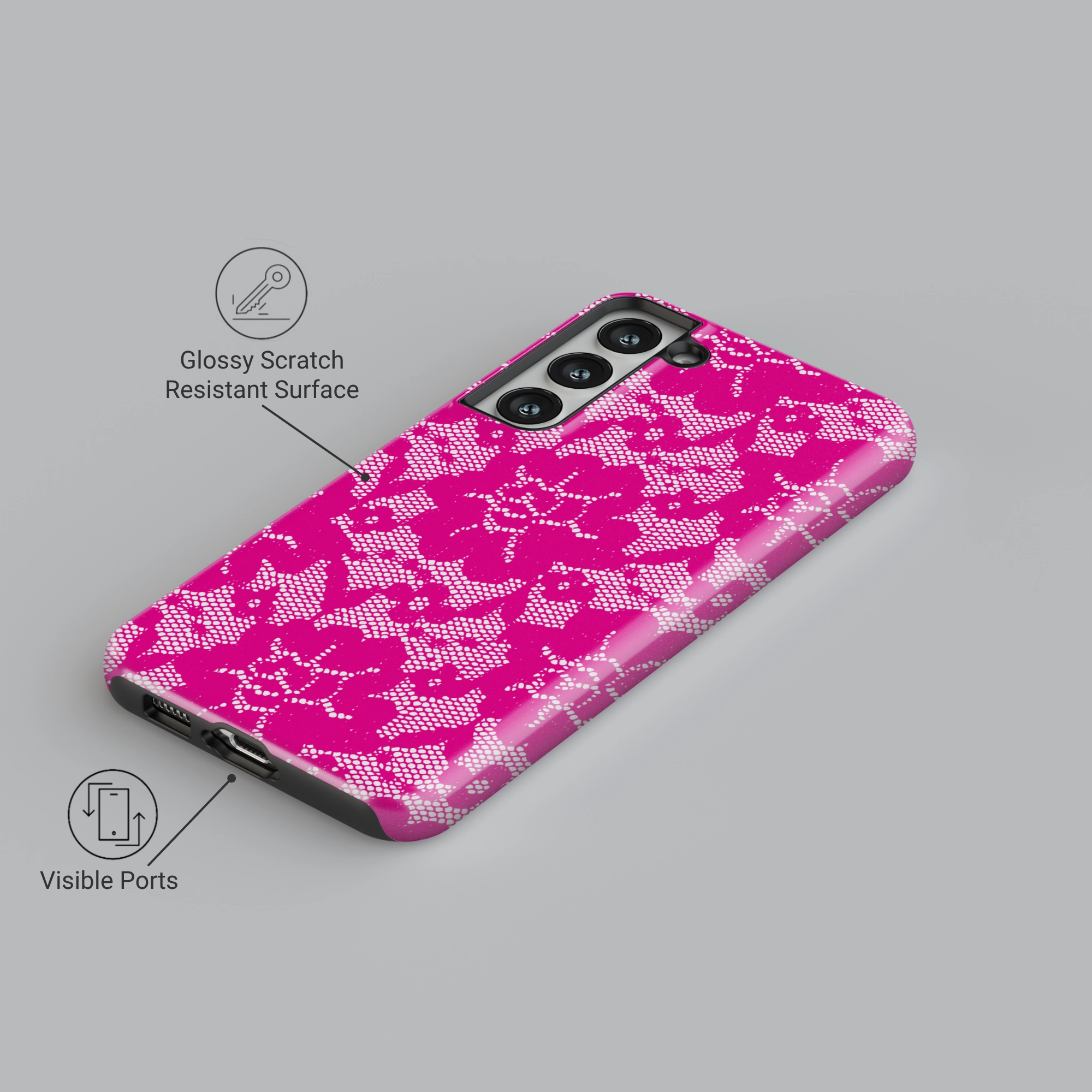 Anti Scratch Layer Lace Me Up