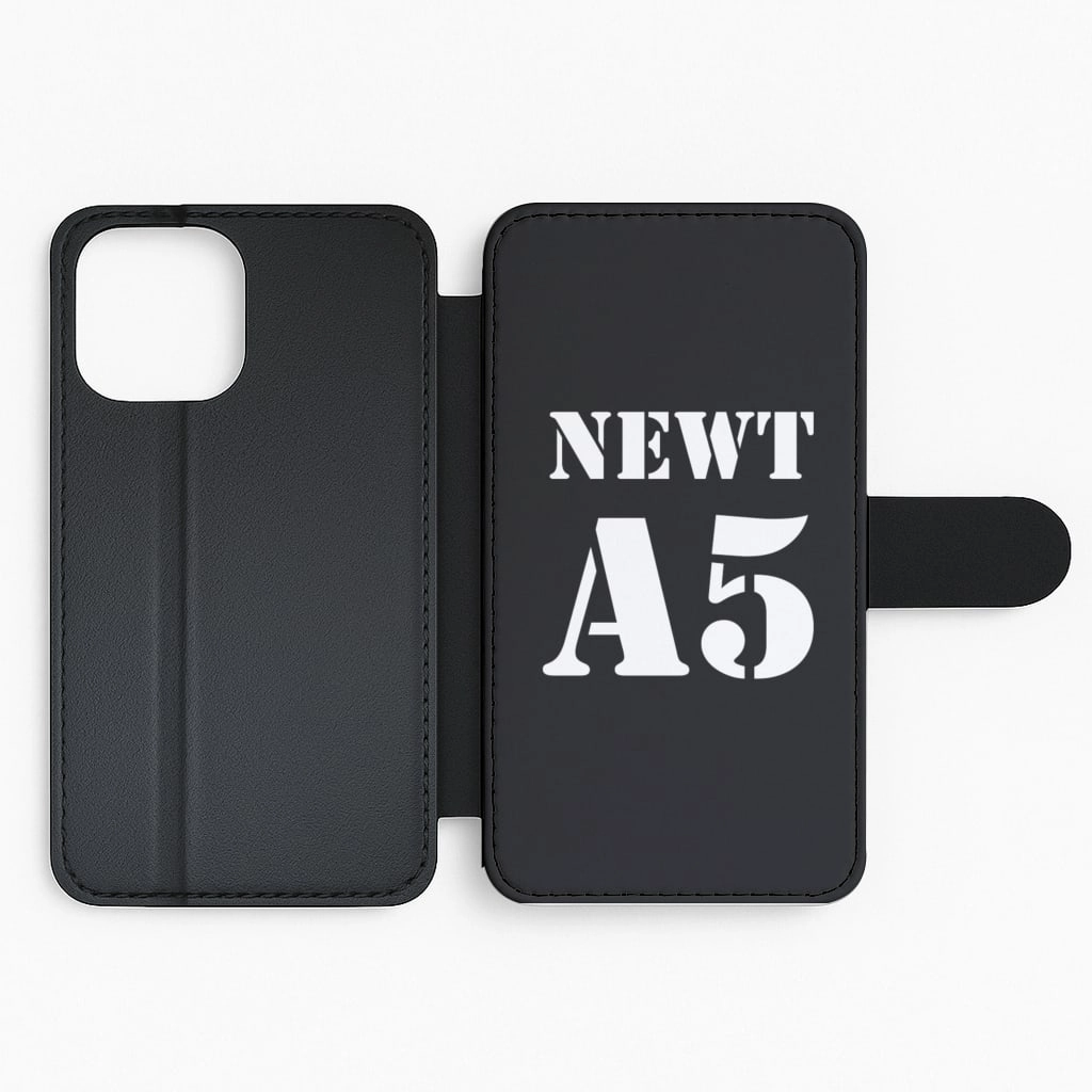 Stylish Detail Newt A5 - Maze Runner Flip / Wallet Phone Case