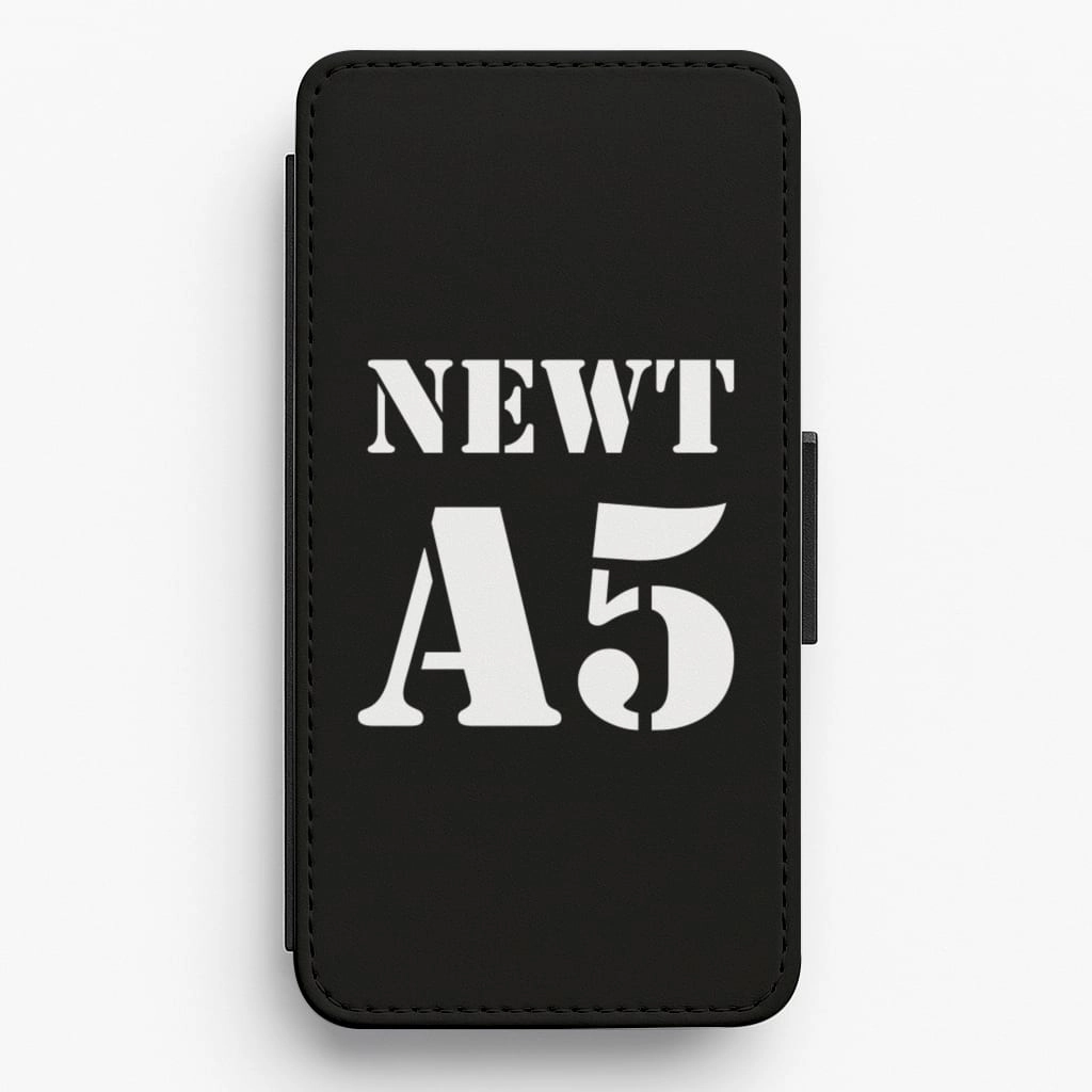 Protective Pattern Texture Newt A5 - Maze Runner Flip / Wallet Phone Case