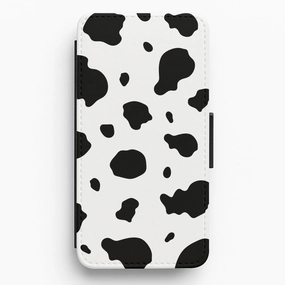 Unique Pattern Creative Texture Cow Print 2 Flip / Wallet Phone Case