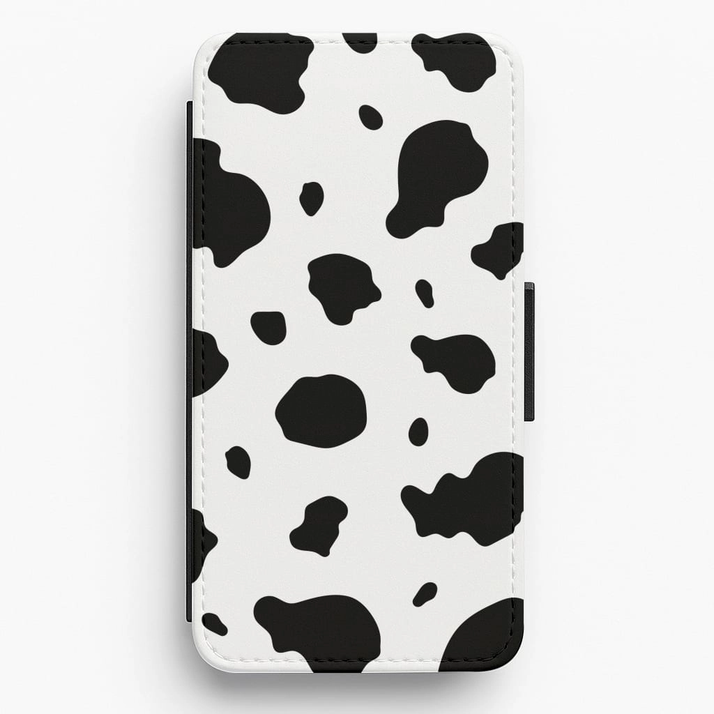 Unique Pattern Creative Texture Cow Print 2 Flip / Wallet Phone Case