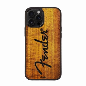 Patterned Design Fender Spaghetti Logo | iPhone cases
