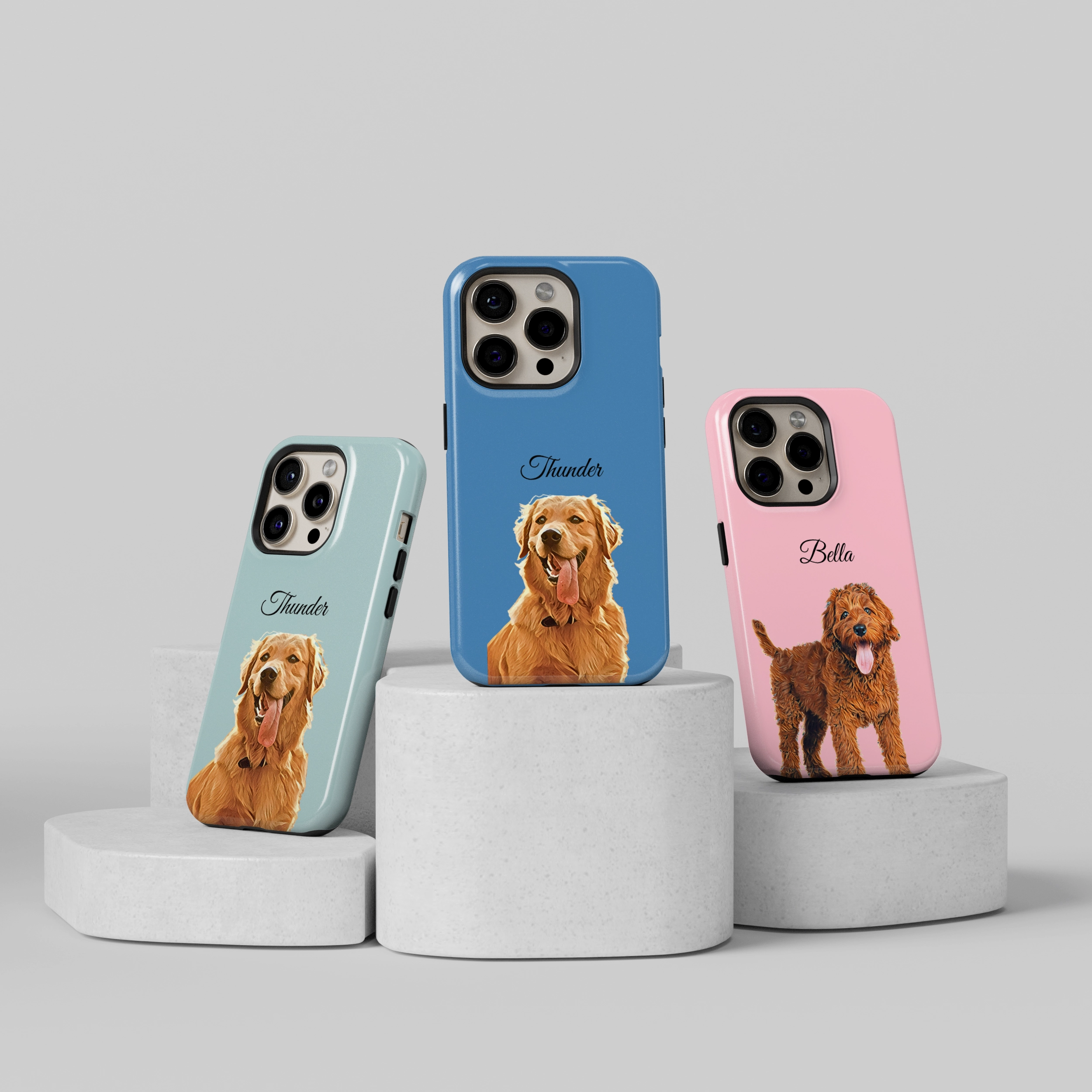 Custom Pet Case Simple Style Compact Protection