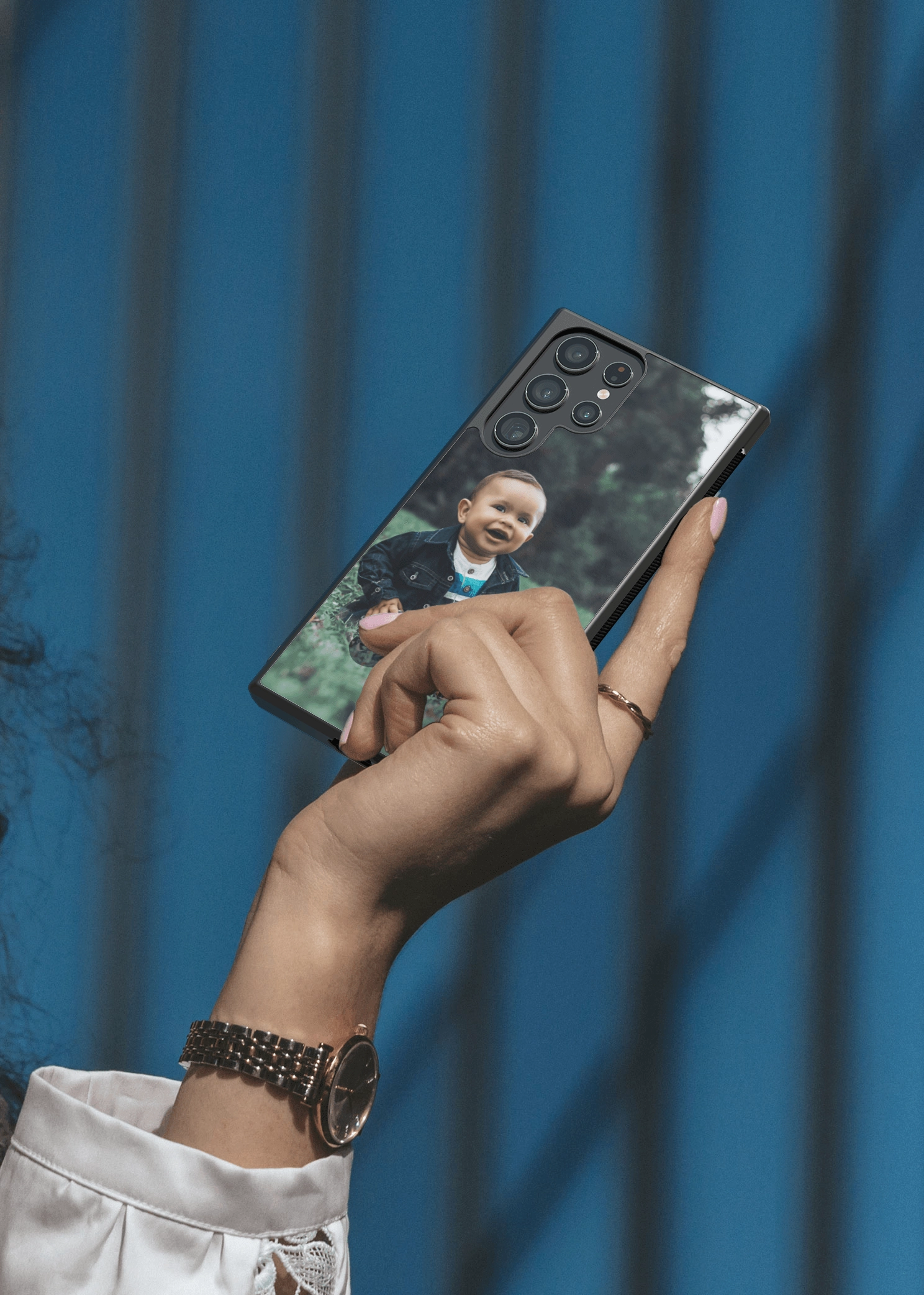 Custom Photo Case Galaxy Durable Build Texture